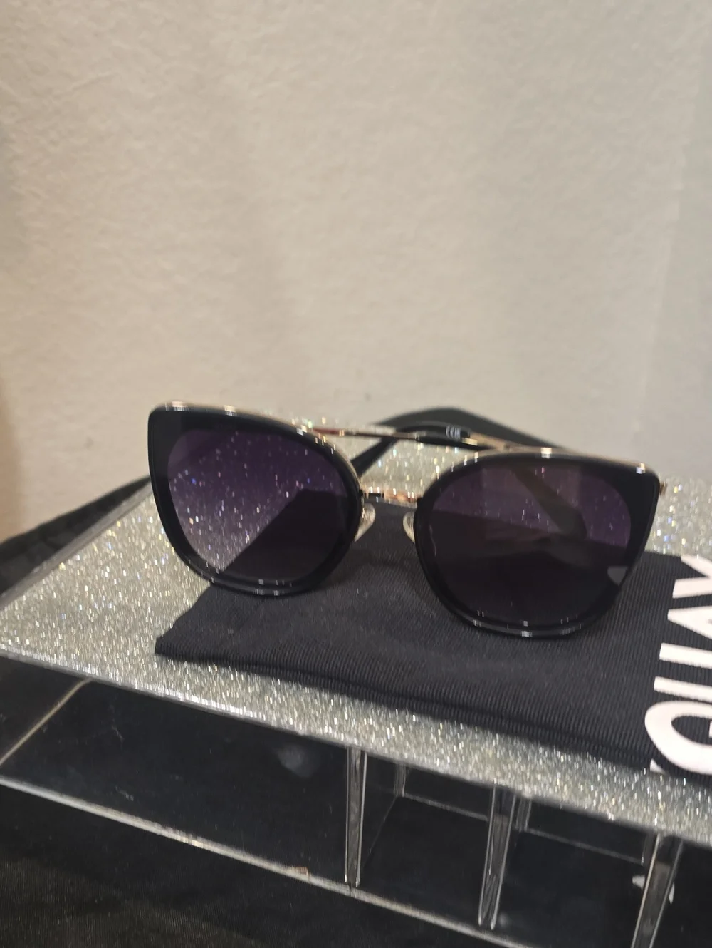 Quay Australia Flat Out Cat-Eye Sunglasses